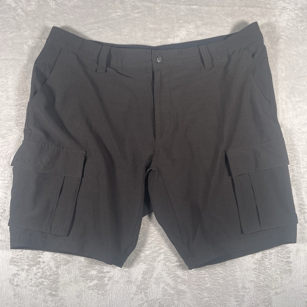 BYLT Premium Basics Kinetic Cargo Shorts‎ Men's Size 40 Green Athletic Stretch
